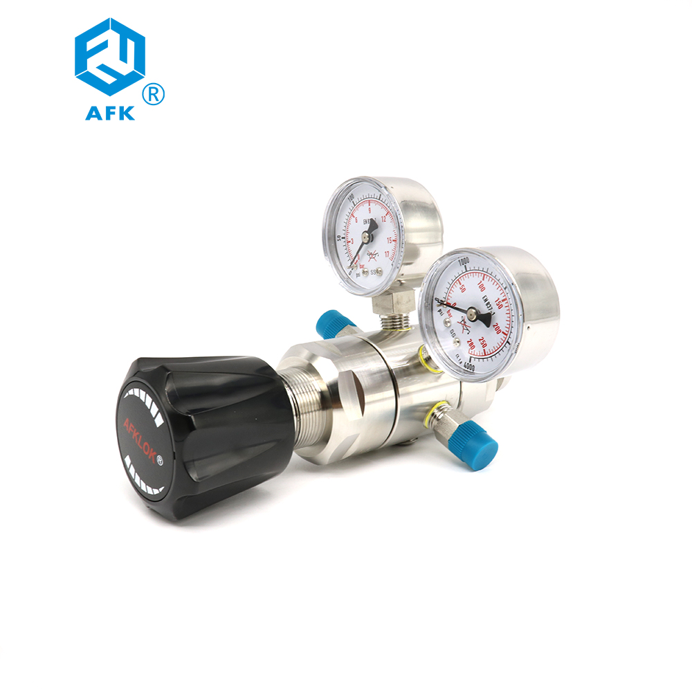 Co2 Regulator Dual Stage - Двухступенчатый регулятор давления из нержавеющей стали