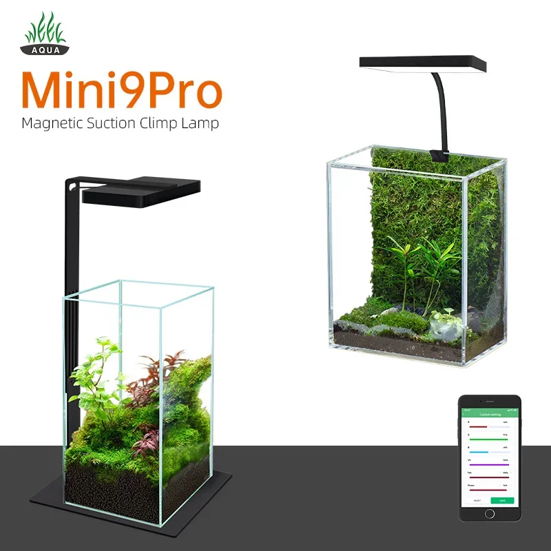 Aquarium Plant Ornament - WEEK AQUA Mag Pro USB Нано-лампа