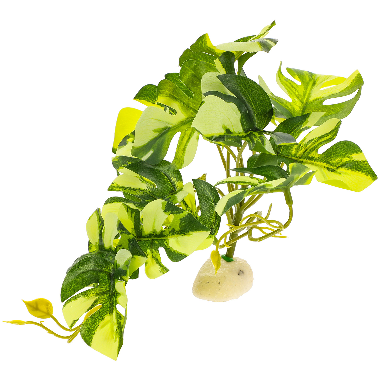 Aquarium Plant Ornament - Реалистичное искусственное растение из смолы для