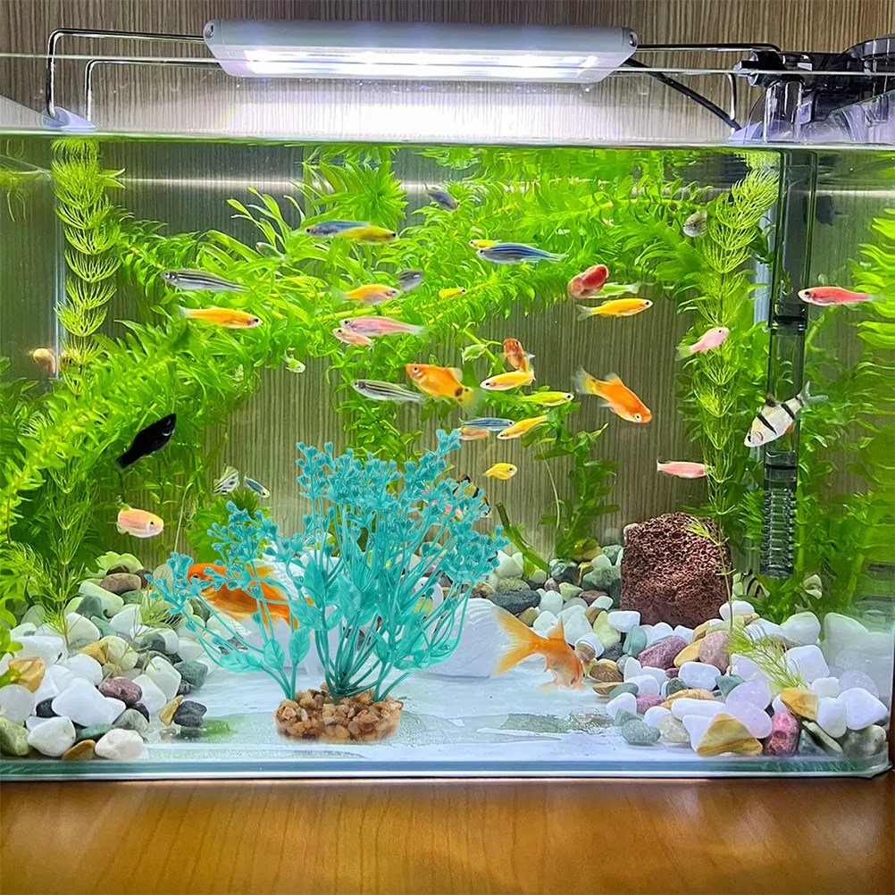 Aquarium Planted Set Up - 2 шт. реалистичных пластиковых искусственных растений