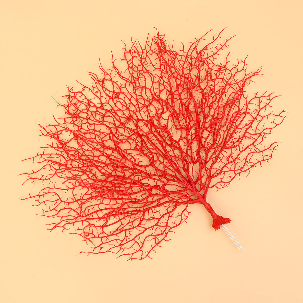 Aquarium Plant Red - 1 шт. Высококачественная пластиковая коралловая ветка,
