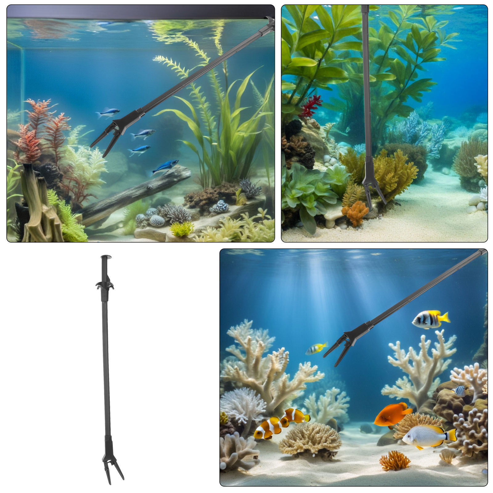 3 шт. длинных пинцета для аква – обзор и цена Planted Aquarium Tips