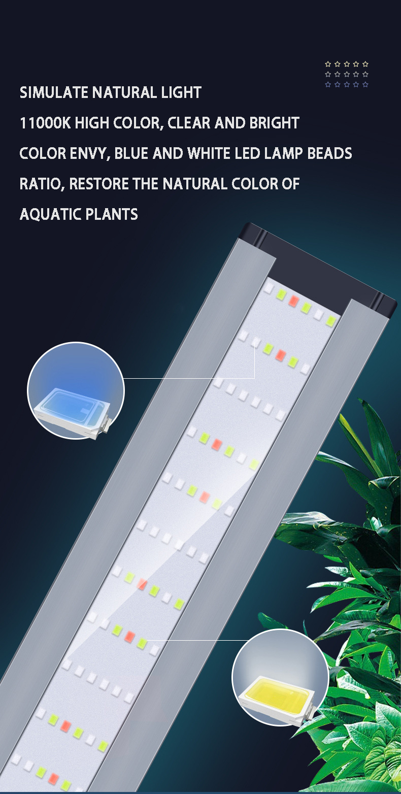 Осветительные приборы для аква – обзор и цена Aquarium Plant Red