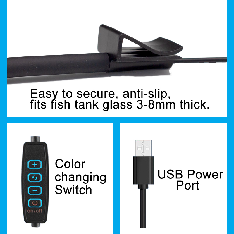 USB светодиодная лампа для акв – обзор и цена Aquarium Plant Ornament