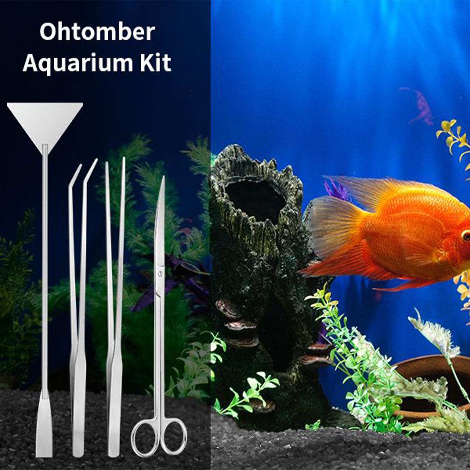 4 шт. набор инструментов для а – обзор и цена Planted Aquarium Tool Kit