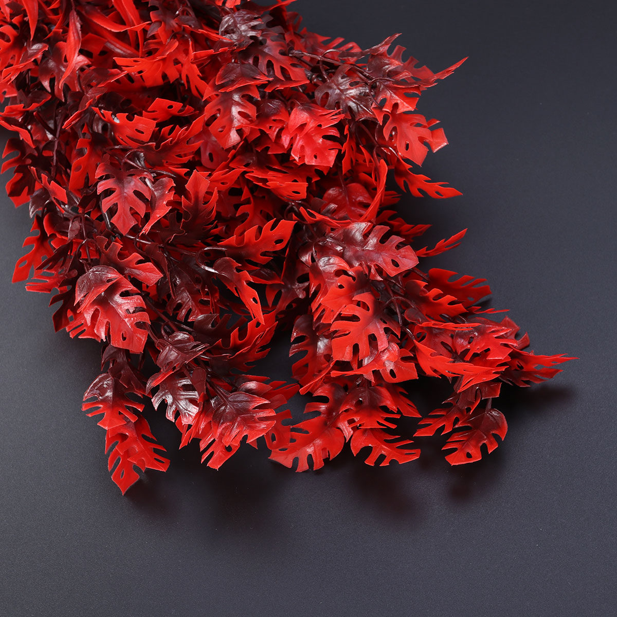 40 см красные искусственные во – обзор и цена Aquarium Plant Red