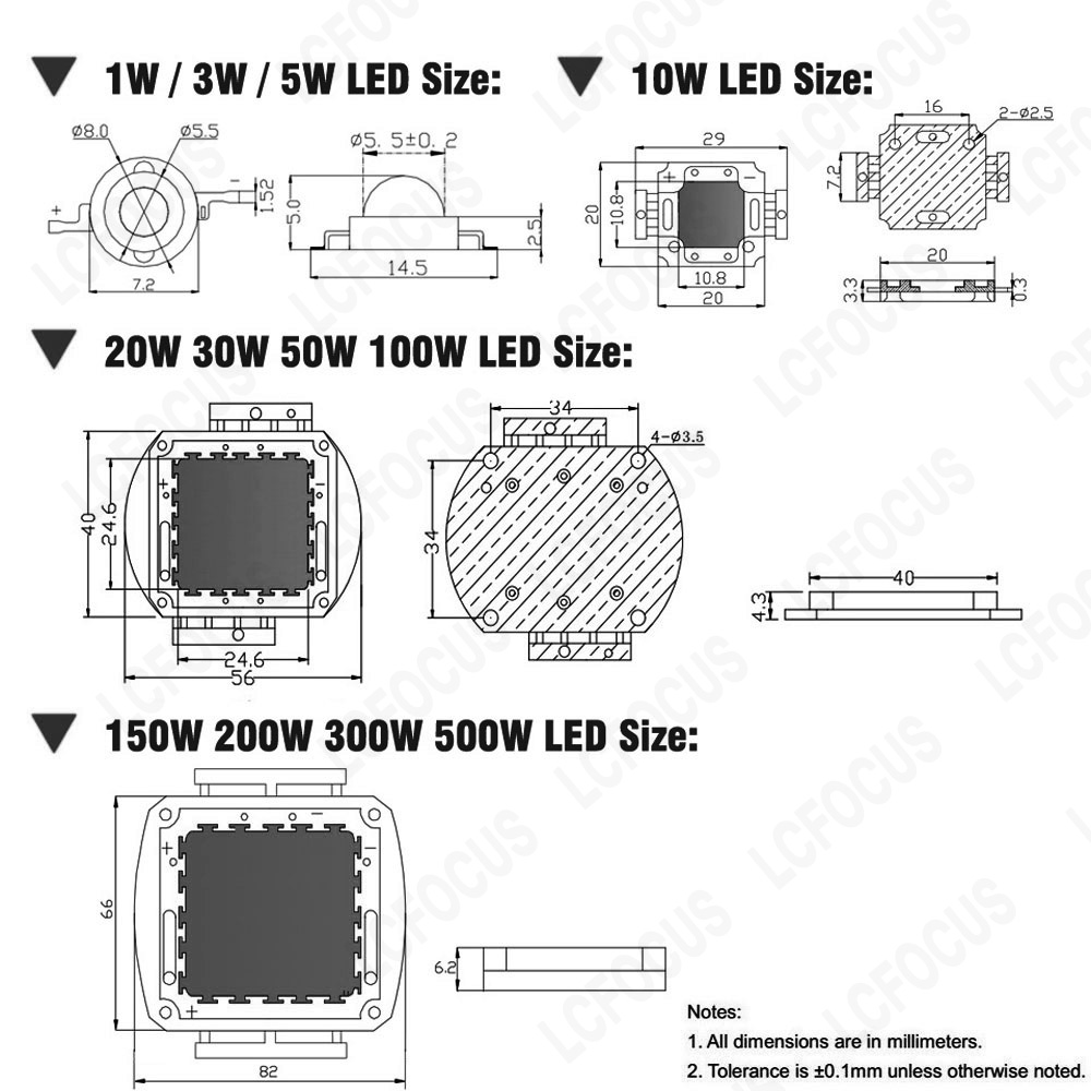 1Вт 3Вт 5Вт 10Вт 20Вт 30Вт 50В – обзор и цена Aquarium Plant Red