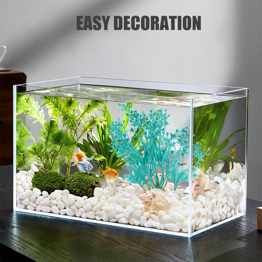 2 шт. пластиковых искусственны – обзор и цена Aquarium Planted Set Up